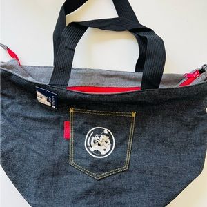 Large size Denim tote bag / Kurashiki Okayama denim by “Kurashiki ya” NWT